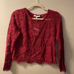 Lucy Paris lace shirt